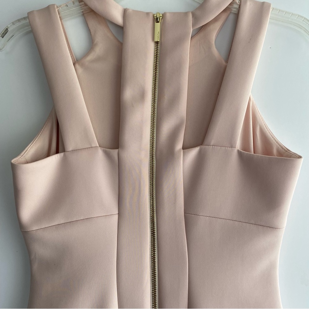 Calvin Klein Pink Halter Sheath Midi Dress NWOT - Picture 5 of 14